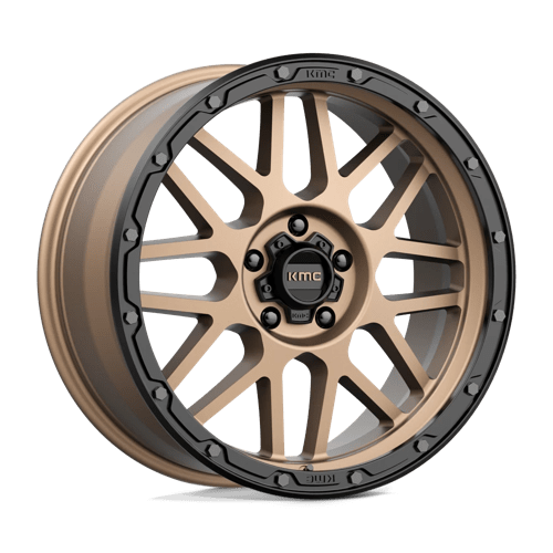 KMC KM535 GRENADE OFF-ROAD N2 MATTE BRONZE W/ MATTE BLACK LIP