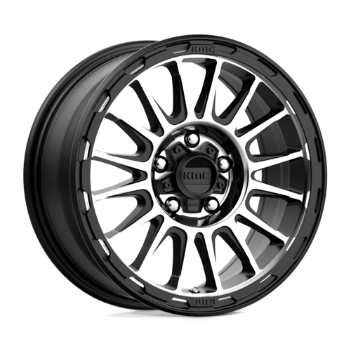KMC KM542 IMPACT ST SATIN BLACK MACHINED