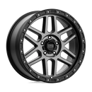 KMC KM544 MESA N2 SATIN BLACK W/ GRAY TINT