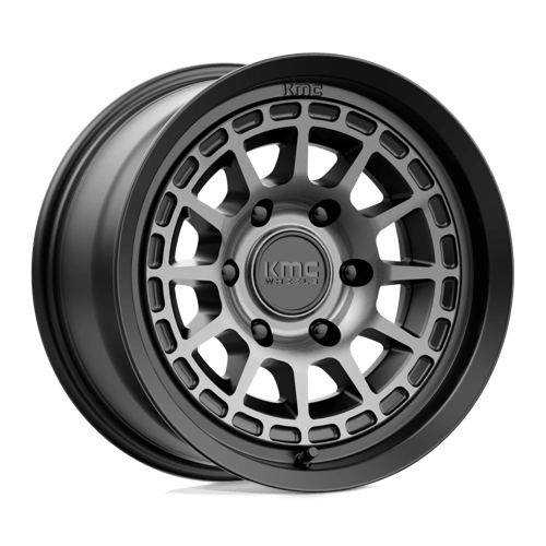 KMC KM719 CANYON ST SATIN BLACK W/ GRAY TINT
