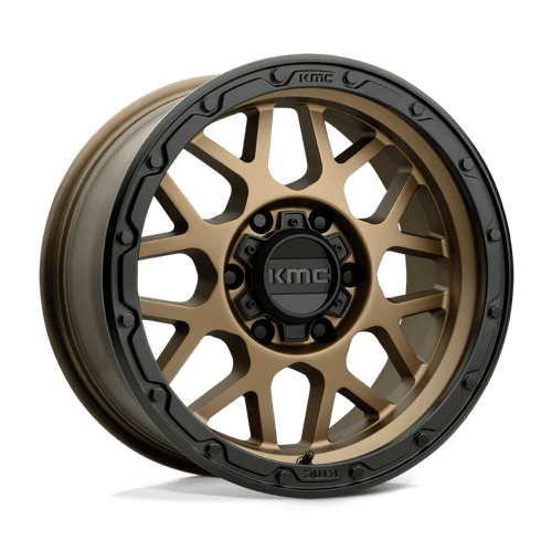 KMC KM535 GRENADE OFF-ROAD BW MATTE BRONZE W/ MATTE BLACK LIP