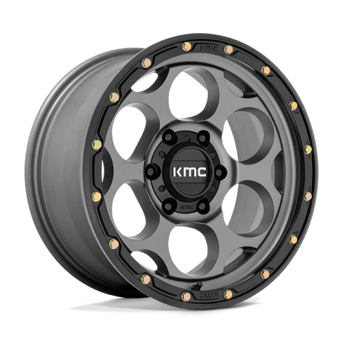 KMC KM541 DIRTY HARRY N2 SATIN GRAY W/ BLACK LIP
