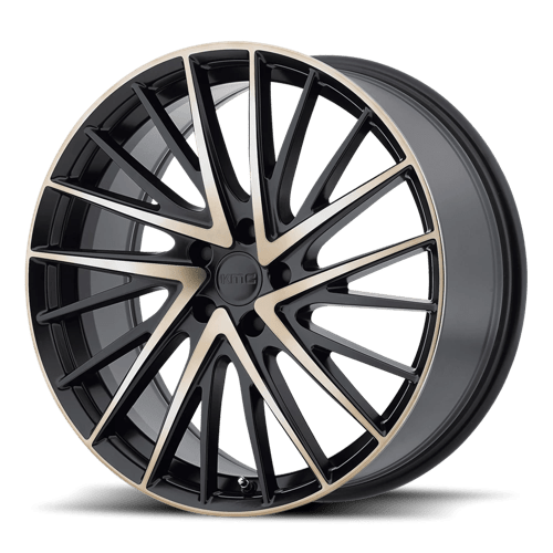 KMC KM697 NEWTON N2 SATIN BLACK W MACHINED DARK TINT FACE