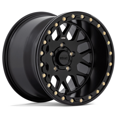 KMC Powersports KS235 GRENADE BEADLOCK N2 SATIN BLACK