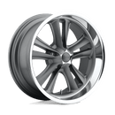 Foose 1PC F099 KNUCKLE N2 MATTE GUN METAL MACHINED