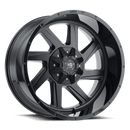 LUXXX HD LHD14 Gloss Black Matte Black Face