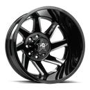 LUXXX HD DUALLY LHD14 -Inner Wheel Gloss Black