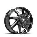 LUXXX HD DUALLY LHD14 -Front Gloss Black Milled