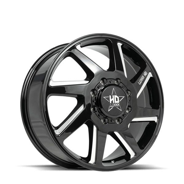 LUXXX HD DUALLY LHD14 -Front Gloss Black Milled