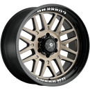 LUXXX HD LHD20 Gloss Black Lip Satin Bronze Face Milled Edges