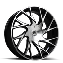 Lux 32 Gloss Black Machined Face