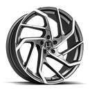 Lux LE 15 Matte Gunmetal w Machined Face