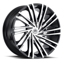 Lux 17V Gloss Black Machined Face