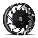 Lux 25 Gloss Black Milled