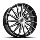 Lux 40V Gloss Black Machined Face