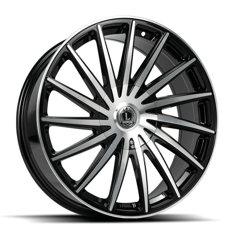 Lux 40V Gloss Black Machined Face