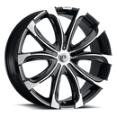 Lux 24V Gloss Black Machined