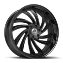 Lux 26 Gloss Black Lip Matte Black Face