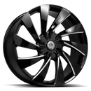 Lux 30 Gloss Black Milled