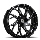 Lux 32 Gloss Black Milled