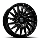 Lux 34 Gloss Black Milled