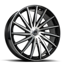 Lux 40V Gloss Black Machined