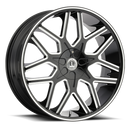 Lux 7 Gloss Black Milled