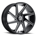 Lux 8 Gloss Black Milled