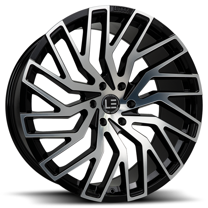 Lux LE 6 Gloss Black Machined