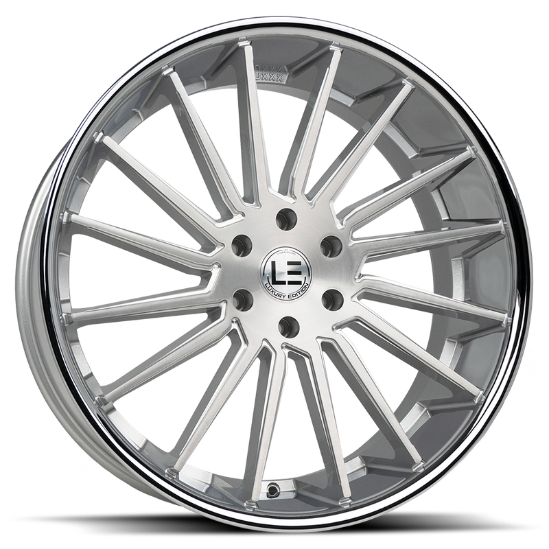 Lux LE 9 Brushed Face Milled Stainless Steel Lip