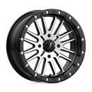 MSA Offroad Wheels M37 BRUTE BEADLOCK ST GLOSS BLACK MACHINED