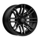 MSA Offroad Wheels M40 ROGUE ST SATIN BLACK W/ TITANIUM TINT