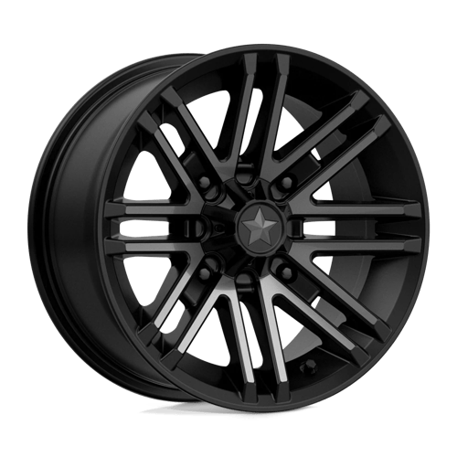 MSA Offroad Wheels M40 ROGUE ST SATIN BLACK W/ TITANIUM TINT