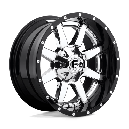 Fuel 2PC D260 MAVERICK N2 CHROME PLATED GLOSS BLACK LIP