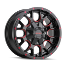 MAYHEM 8015 BLACK W/PRISM RED