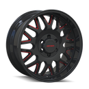 MAYHEM BLACK W/PRISM RED