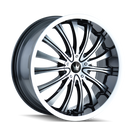 MAZZI 351 BLACK/MACHINED