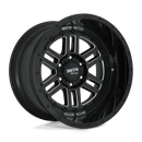 Moto Metal MO800 DEEP SIX N2 GLOSS BLACK MILLED