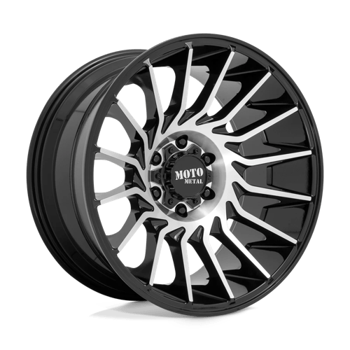 Moto Metal MO807 N2 GLOSS BLACK MACHINED