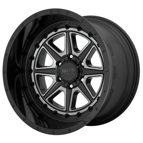 Moto Metal MO801 PHANTOM N2 GLOSS BLACK W/ GRAY TINT
