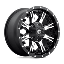 Fuel 1PC D541 NUTZ N2 MATTE BLACK MACHINED