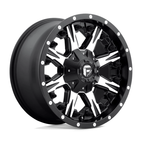 Fuel 1PC D541 NUTZ N2 MATTE BLACK MACHINED