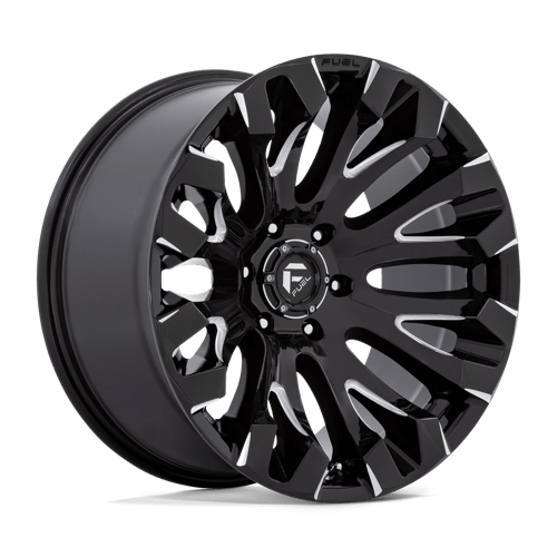 Fuel 1PC D828 QUAKE NW GLOSS BLACK MILLED