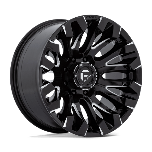 Fuel 1PC D828 QUAKE ST GLOSS BLACK MILLED