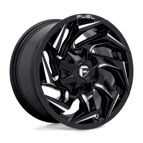 Fuel 1PC D753 REACTION ST GLOSS BLACK MILLED