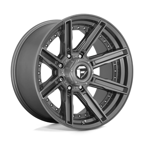 Fuel 1PC D710 ROGUE PLATINUM N2 BRUSHED GUN METAL TINTED CLEAR