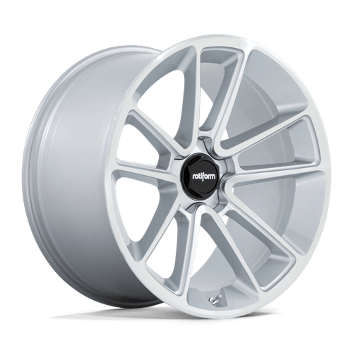 Rotiform 1PC R192 BTL ST GLOSS SILVER W/ MACHINED FACE