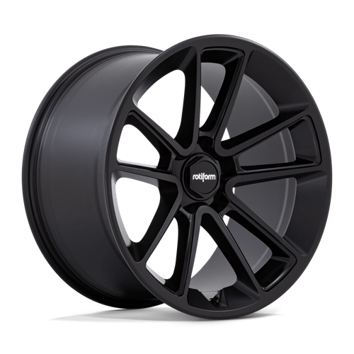 Rotiform 1PC R194 BTL ST MATTE BLACK W/ BLACK CAP