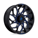 Fuel UTV D778 RUNNER UTV ST GLOSS BLACK MILLED CANDY BLUE