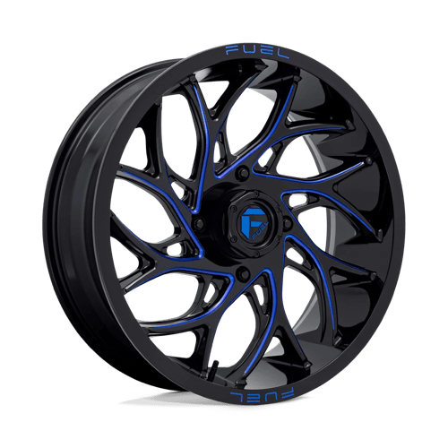 Fuel UTV D778 RUNNER UTV ST GLOSS BLACK MILLED CANDY BLUE